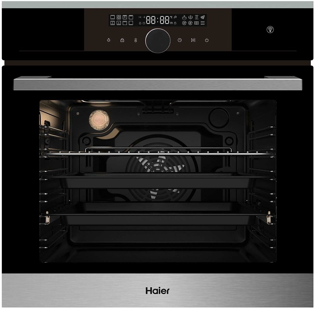 Электрический духовой шкаф Haier HOX-FP5RABX Black