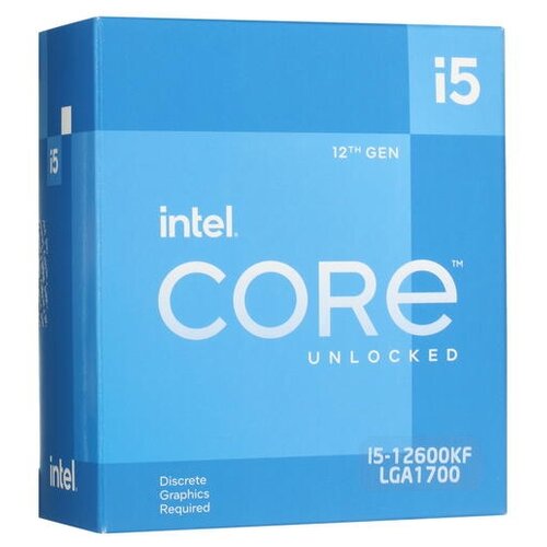 Процессор Intel Core i5-12600KF LGA1700, 10 x 3700 МГц, BOX без кулера