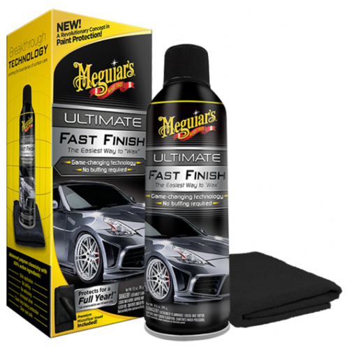 фото G18309 meguiar's ultimate fast finish воск аэрозоль (набор), 241г