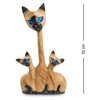 Статуэтка Кошачья семья суар 32 см 40-002, Decor and Gift - изображение
