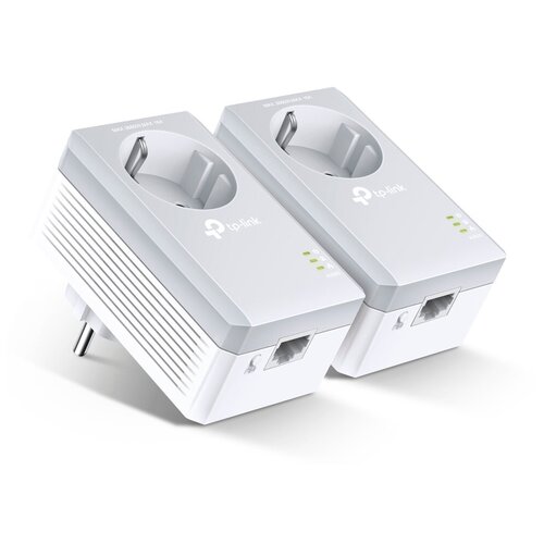 Комплект адаптеров Powerline TP-LINK TL-PA4010P KIT AV600 комплект адаптеров powerline tp link tl pa4020p kit av600