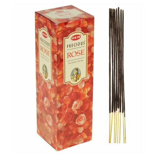 Благовония HEM 8 палочек угольные precious rose благовония hem 8 палочек угольные frankincense