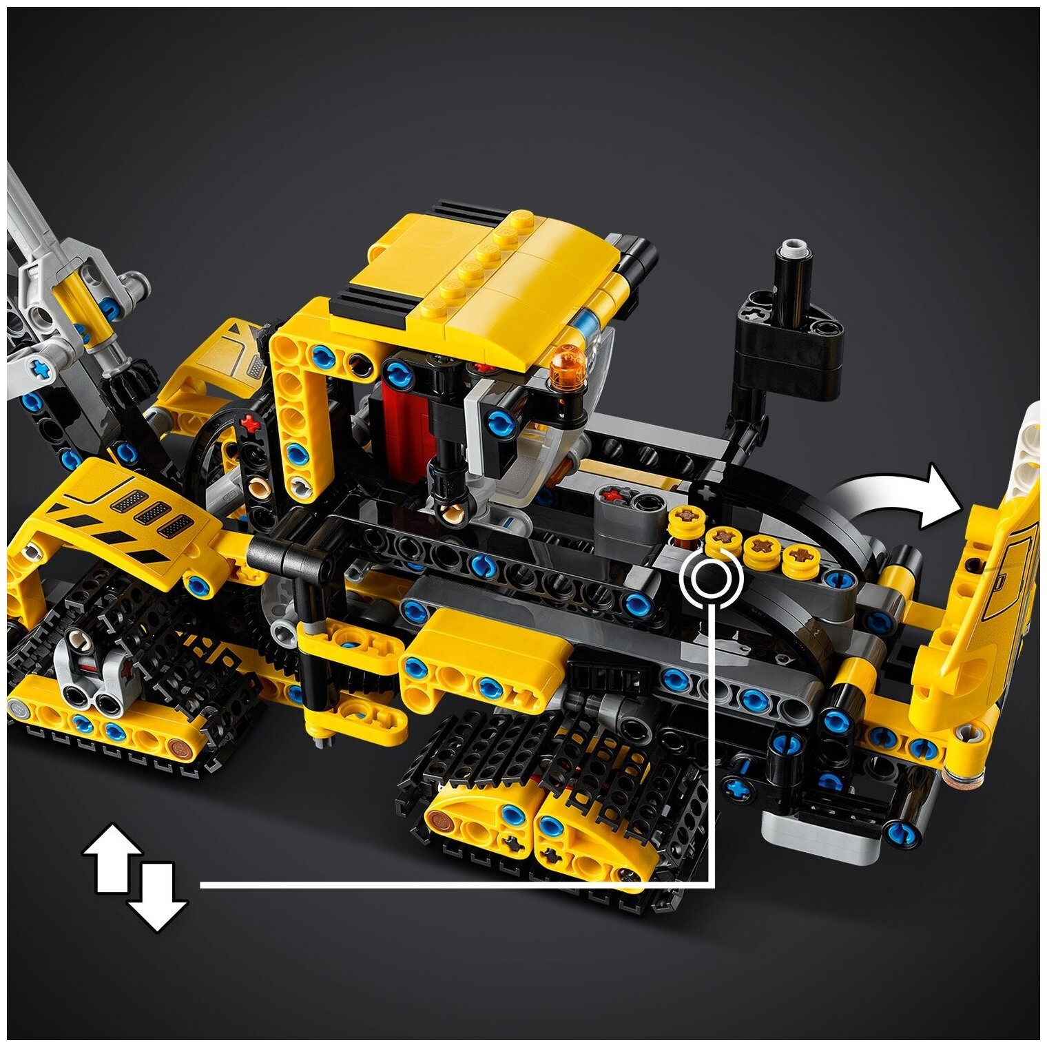 Конструктор LEGO Technic 42121 "Тяжелый экскаватор", 569 деталей Unknown - фото №8
