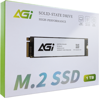 Накопитель SSD M.2 2280 AGI AI838 2TB PCIe Gen4x4 with NVMe 7400/6700MB/s MTBF 1M 3000TBW RTL - фото №3