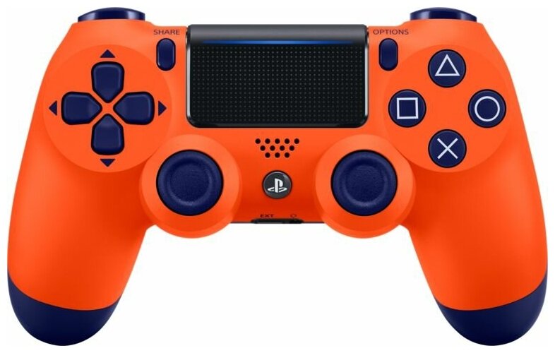 Комплект Sony DualShock 4 v2 CUH-ZCT2E, оранжевый закат