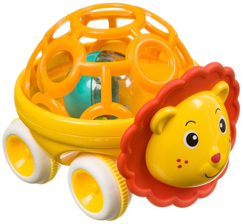 Развивающая игрушка BONDIBON Baby You Лев (ВВ3533), желтый/оранжевый