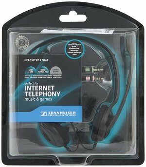 Компьютерная гарнитура Sennheiser PC 3 CHAT, черный — купить в