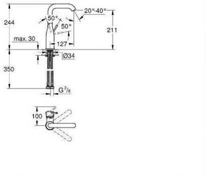 Универсальный Grohe Essence+ 23541001 серый - фотография № 17