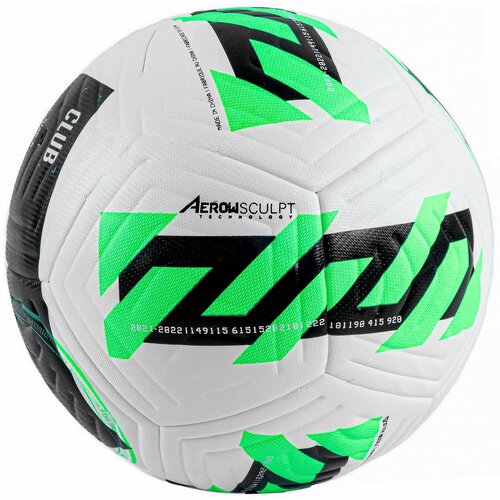 Футбольный мяч Club Elite Strike, размер 5, 12 панелей / зеленый