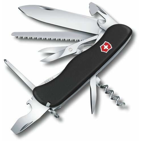 Мультитул брелок VICTORINOX Outrider black