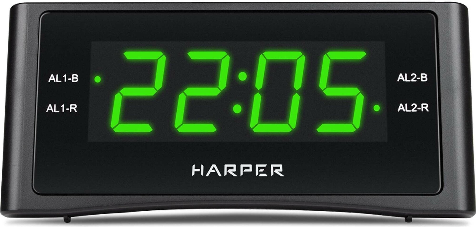 Harper Радиобудильник HARPER HCLK-1006 green led H00002208