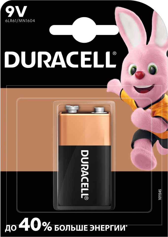 Батарейка Duracell 6LR61-MN1604