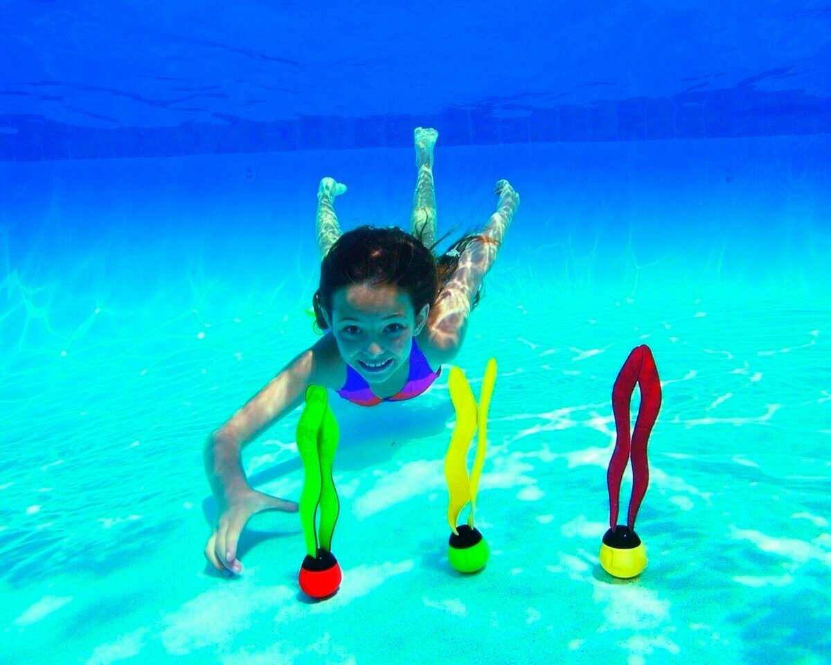 Игрушка для купания Intex Водные шары для игры и ныряния 55503 - фото №7