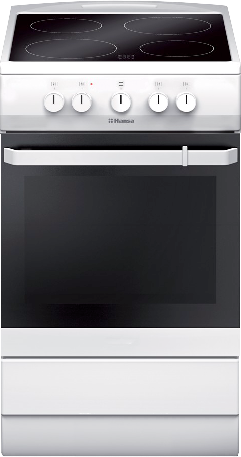 Электрическая плита Hansa FCCW54000 белый