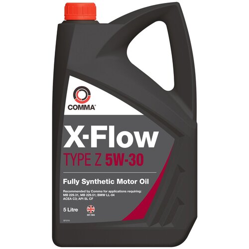 фото Синтетическое моторное масло comma x-flow type z 5w-30 5 л