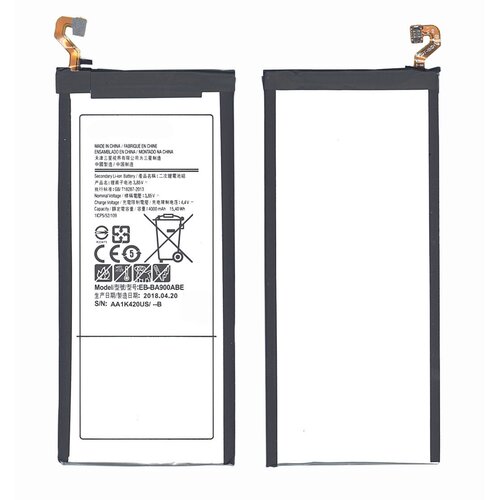 Аккумуляторная батарея EB-BA900ABE для Samsung Galaxy A9 (2016) SM-A900 4000mah original samsung battery eb ba900abe for 2016 edition samsung galaxy a9 a9000 sm a9 genuine replacement phone batteries 4000mah