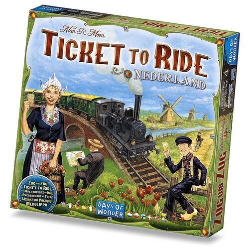 Дополнение для настольной игры Days of Wonder Ticket to Ride: Nederland ticket to ride board games english edition 2 5 players