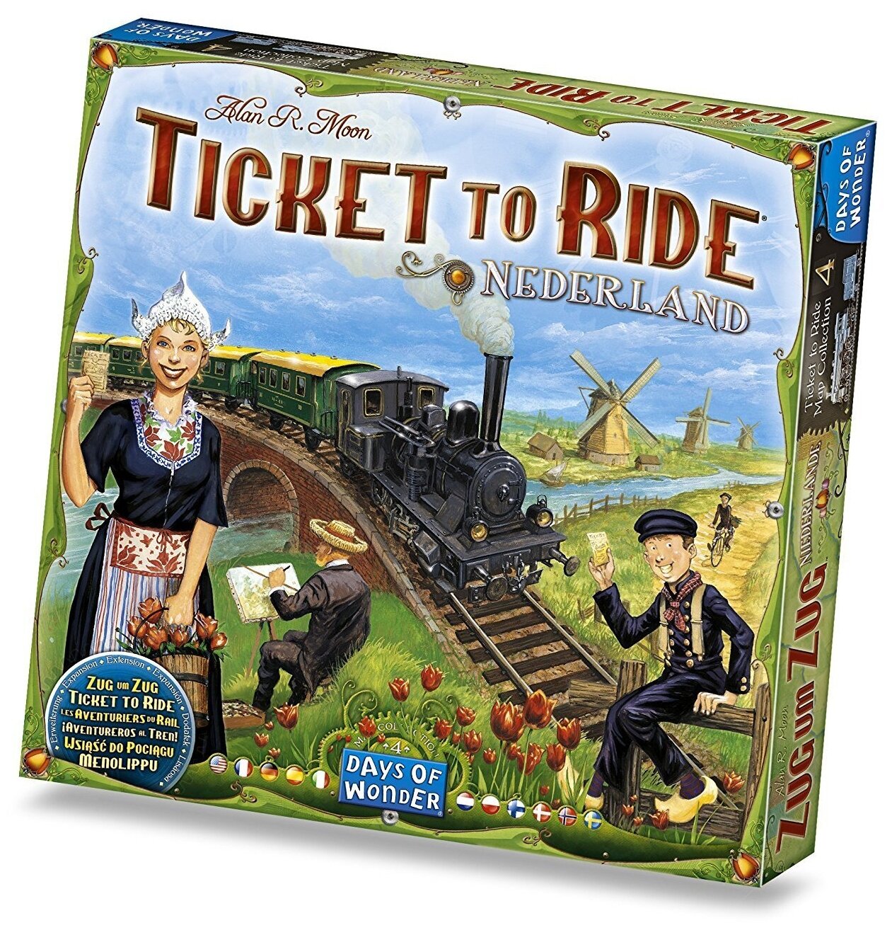 Настольная игра Ticket To Ride Nederlands: Map Collection