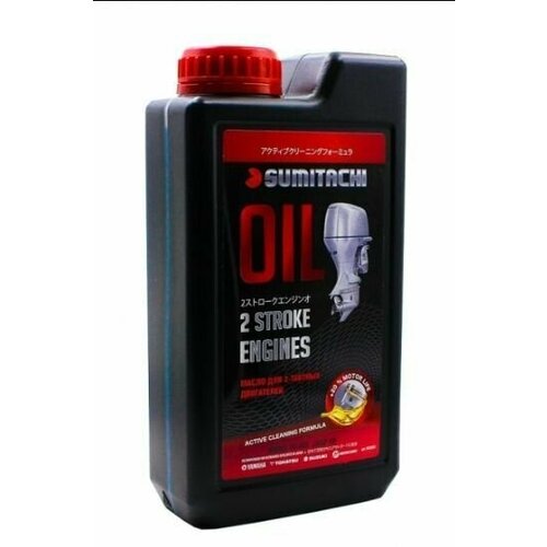 Масло для лодочного мотора SUMITACHI 2-STROKE ENGINES OIL TC-W3 1Л