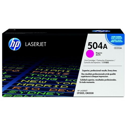 Картридж HP CE253A, 7000 стр, пурпурный картридж nv print ce253a 723 magenta для hp и canon 7000 стр пурпурный