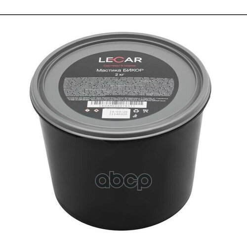 Мастика Бикор 2 Кг Ведро Lecar Lecar000070111 LECAR арт LECAR000070111 684₽