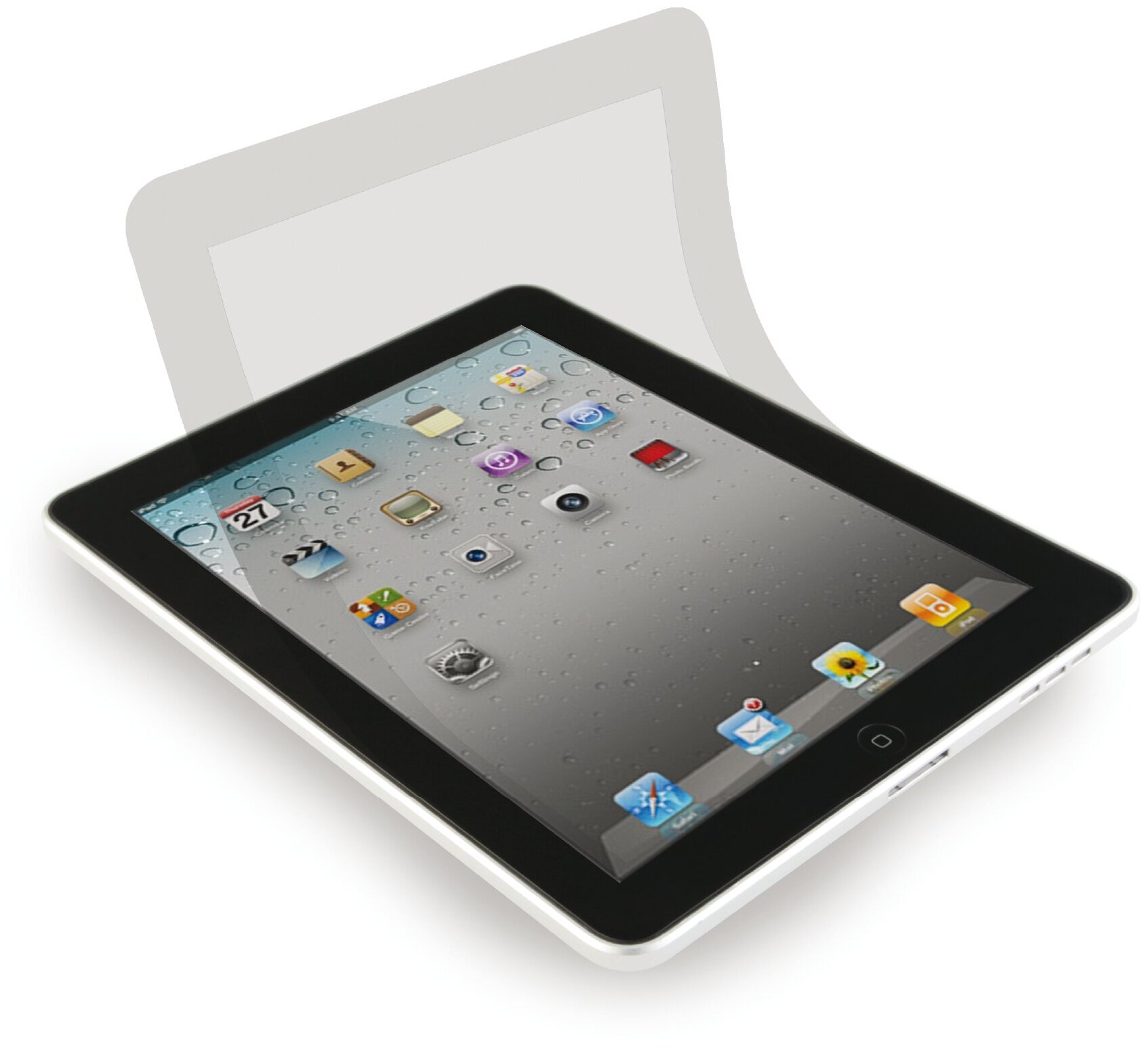 Защитная пленка iBest iPad 4 (Retina display) 9.7" глянцевая