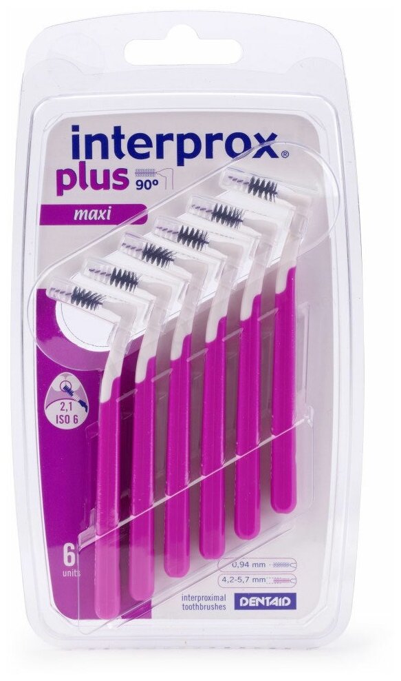 Ершик межзубный Interprox Plus Maxi 6 шт