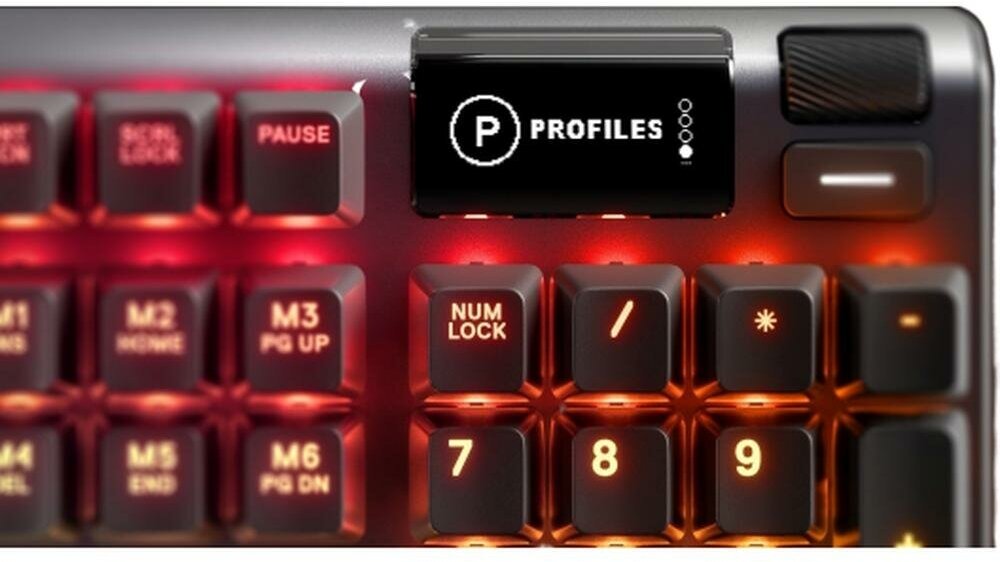 Клавиатура SteelSeries Red Switch Black USB - фото №15