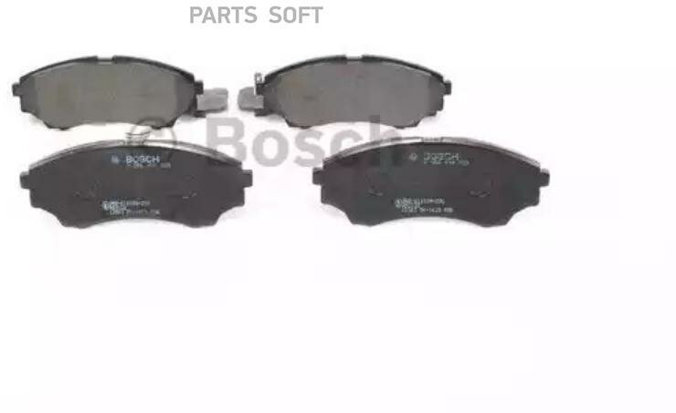 BOSCH 0986494323 0 986 494 323_колодки дисковые передние!\ Ford Ranger 2.5TD, Mazda Serie B 2.5D/TD 99