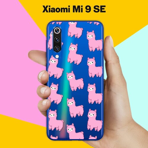 Силиконовый чехол на Xiaomi Mi 9 SE Узор из лам / для Сяоми Ми 9 СЕ силиконовый чехол узор из лам на xiaomi mi 9