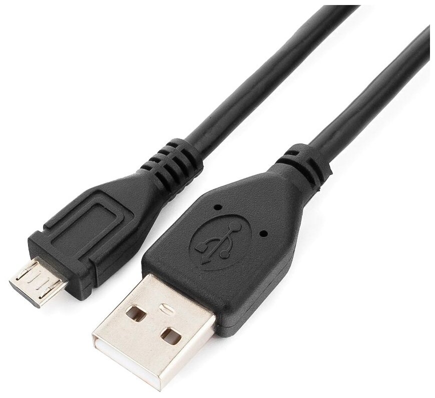 Кабель Cablexpert CCP-mUSB2-AMBM-0.5M, Black кабель USB-micro USB (0,5 м), медные проводники