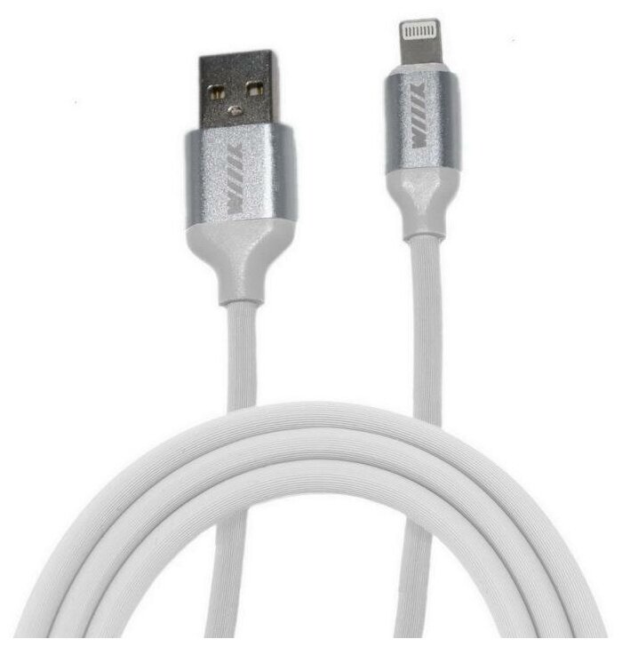 Кабель Универсальный Usb-Lightning Usb-8 Pin 1,2м Wiiix Cb120-U8-10w Белый WIIIX арт. CB120-U8-10W