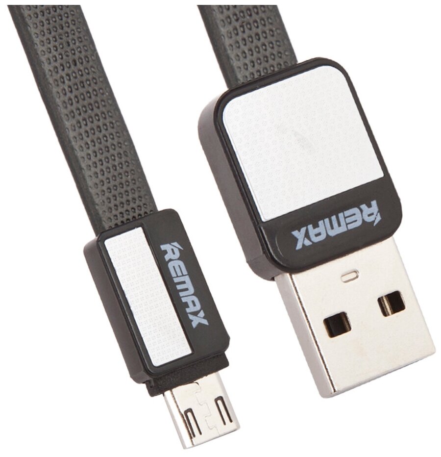 Кабель Remax Platinum USB - microUSB (RC-044m), черный