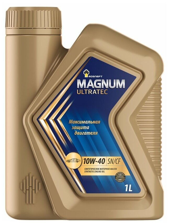Синтетическое моторное масло Роснефть Magnum Ultratec 10W-40
