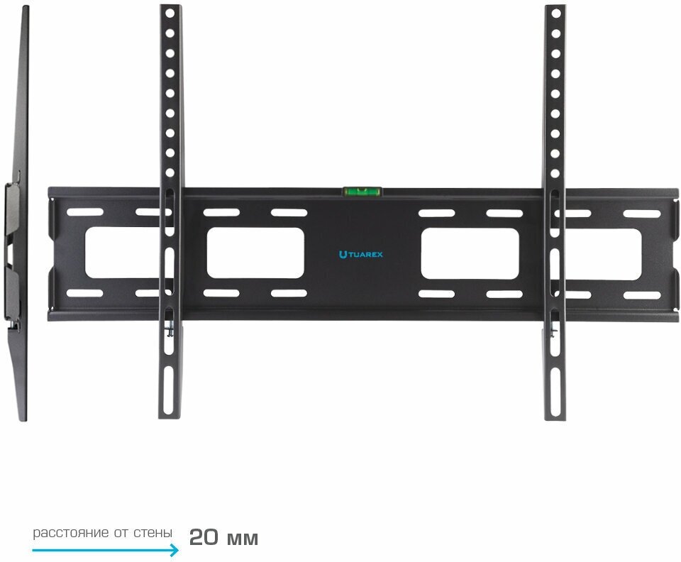 201-OLIMP black Кронштейн для LED/LCD телевизоров Tuarex - фото №3