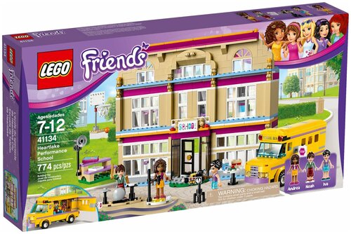 Конструктор LEGO Friends 41134 Школа искусств Хартлейка, 774 дет.