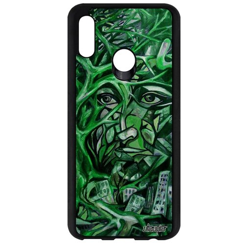 фото Чехол для телефона huawei p smart 2019, "взгляд" картина стрит-арт utaupia