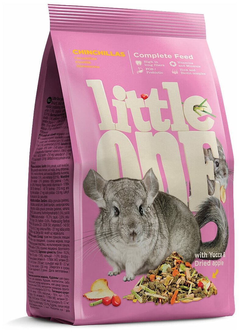 Корм для шиншилл Little One Chinchillas , 400 г