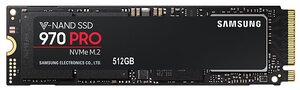 Твердотельный накопитель Samsung 970 PRO 512 ГБ M.2 MZ-V7P512BW