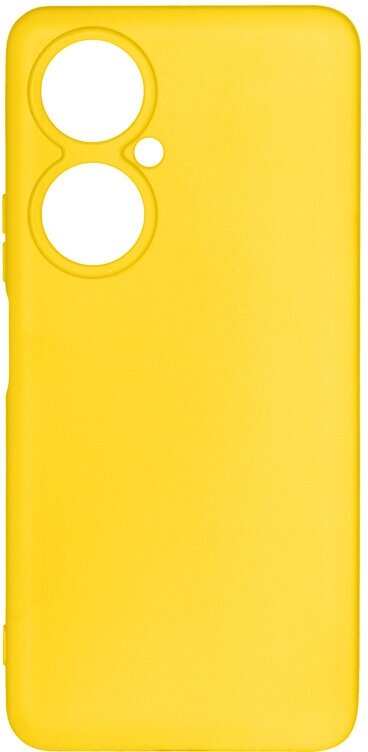 Силиконовый чехол для Huawei Nova 11i/Enjoy 60 Pro DF hwCase-142 (yellow)