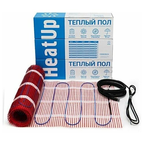 Нагревательный мат HeatUP 05 x 100 м 50 квм теплый пол 6268₽