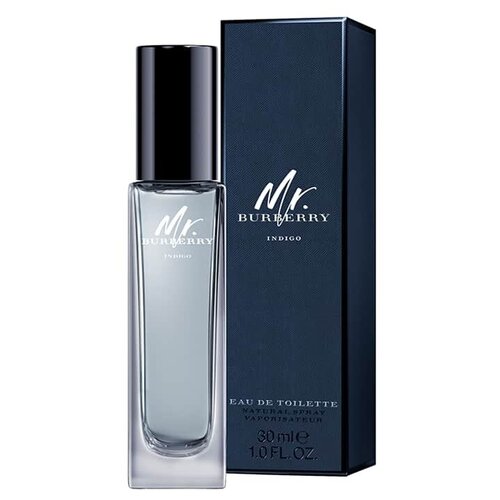 Burberry туалетная вода Mr. Burberry Indigo, 30 мл burberry парфюмерная вода mr burberry 50 мл