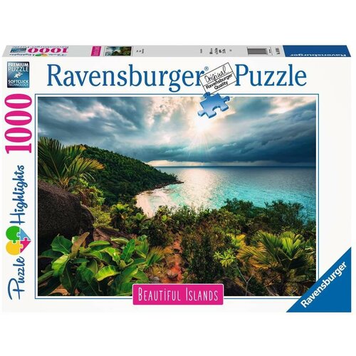 Ravensburger. Пазл карт. 1000 арт.16910 Красивые острова Гавайи пазл ravensburger 1000 деталей красивые острова сейшелы