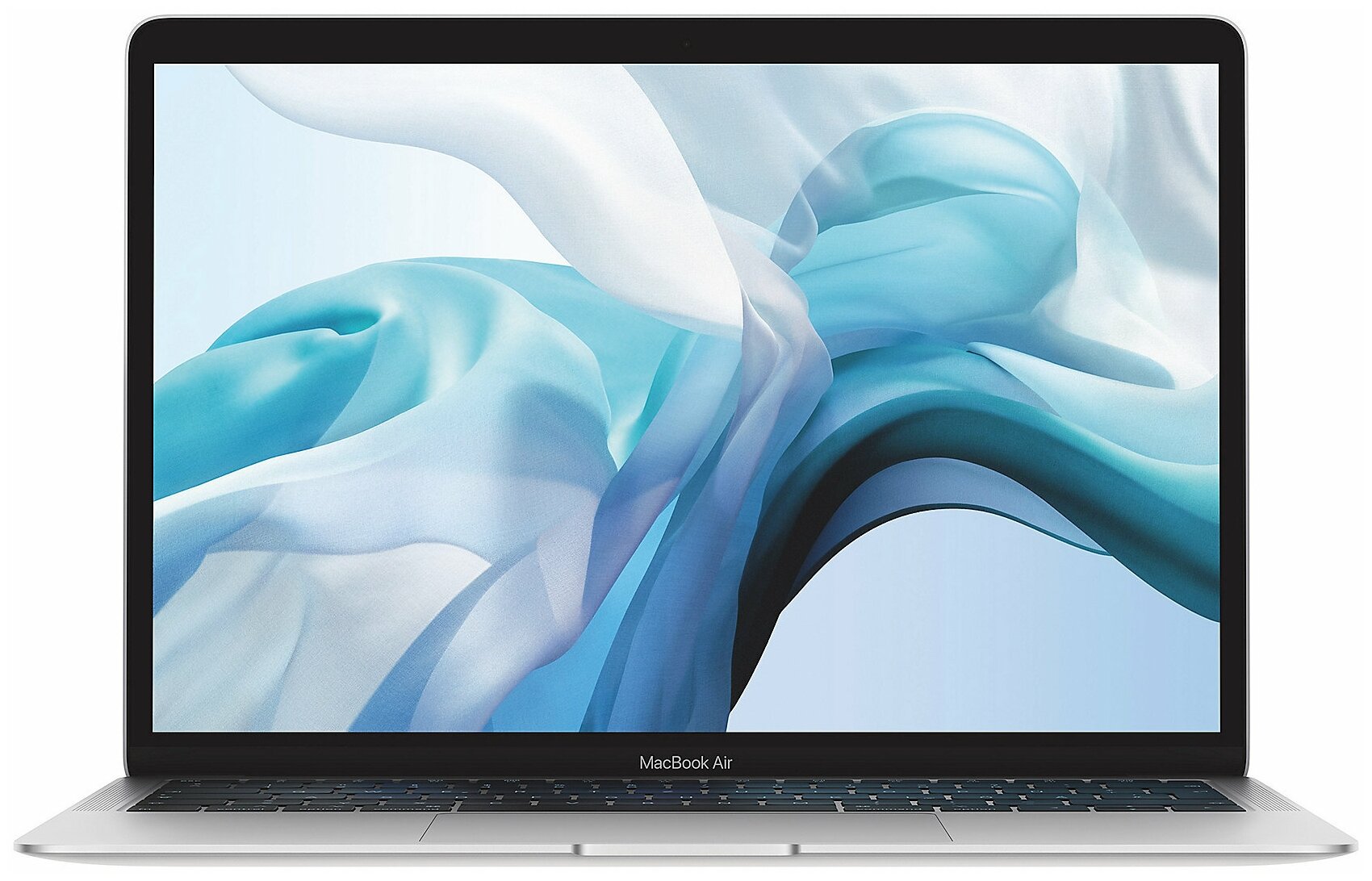 13.3" Ноутбук Apple MacBook Air 13 Mid 2019 2560x1600, Intel Core i5 8210Y 1.6 ГГц, RAM 8 ГБ, LPDDR3, SSD 128 ГБ, Intel UHD Graphics 617, macOS, MVFK2LL/A, серебристый