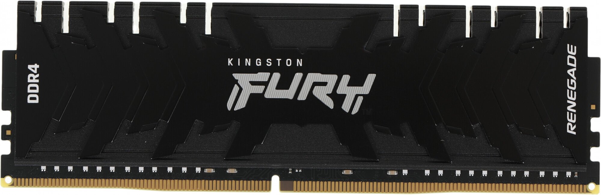 Оперативная память Kingston Fury Renegade Black DDR4 - 16Gb, 2666 МГц, DIMM, CL13 (kf426c13rb1/16)