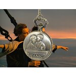 Кулон - часы карманные Роуз и Джек из фильма Титаник - изображение