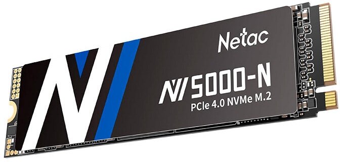 Ssd накопитель Netac SSD NV5000-N 2TB PCIe 4 x4 M.2 2280 NVMe 3D NAND, R/W up to 4800/4400MB/s, TBW 1280TB, without heat sink (NT01NV5000N-2T0-E4X) - фото №5