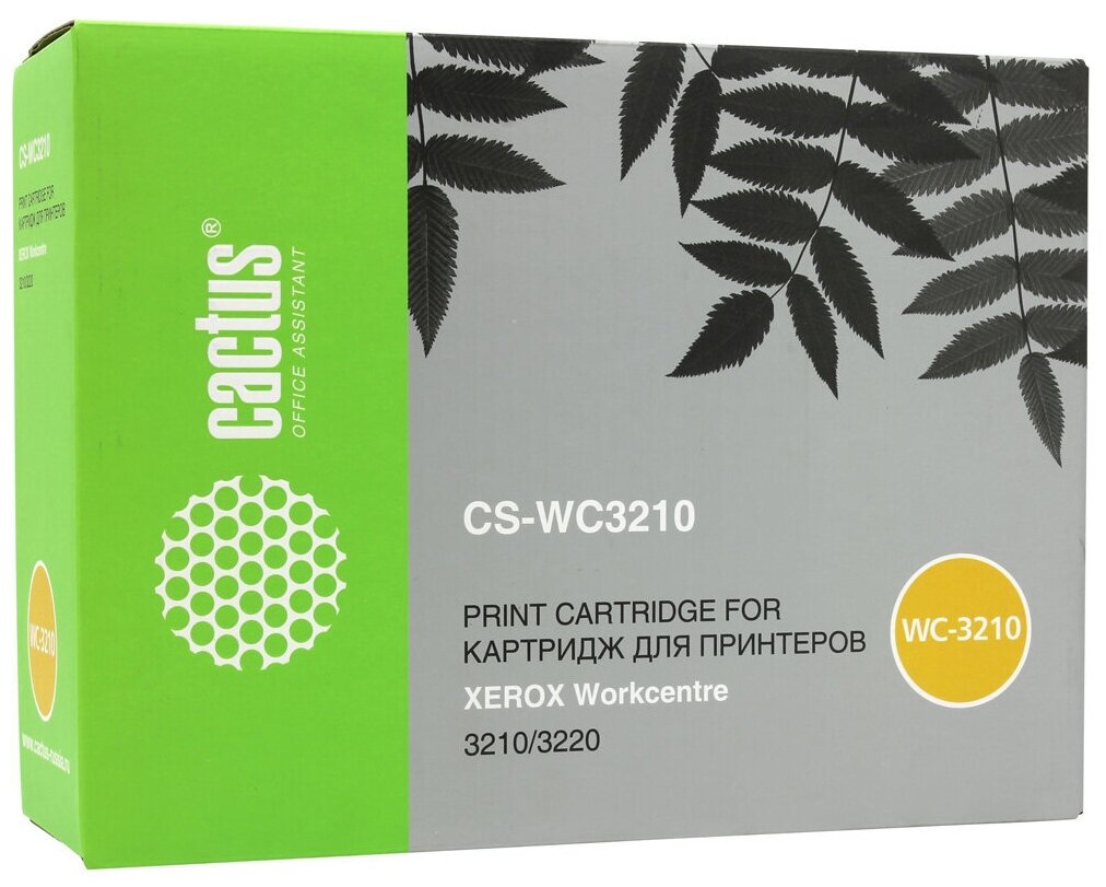 Картридж Cactus CS-WC3210 Black для Xerox WorkCentre 3210/3220