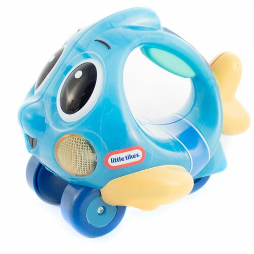 Каталка-игрушка Little Tikes Lil' Ocean Explorers Push 'n Glow Fish (639722), голубой