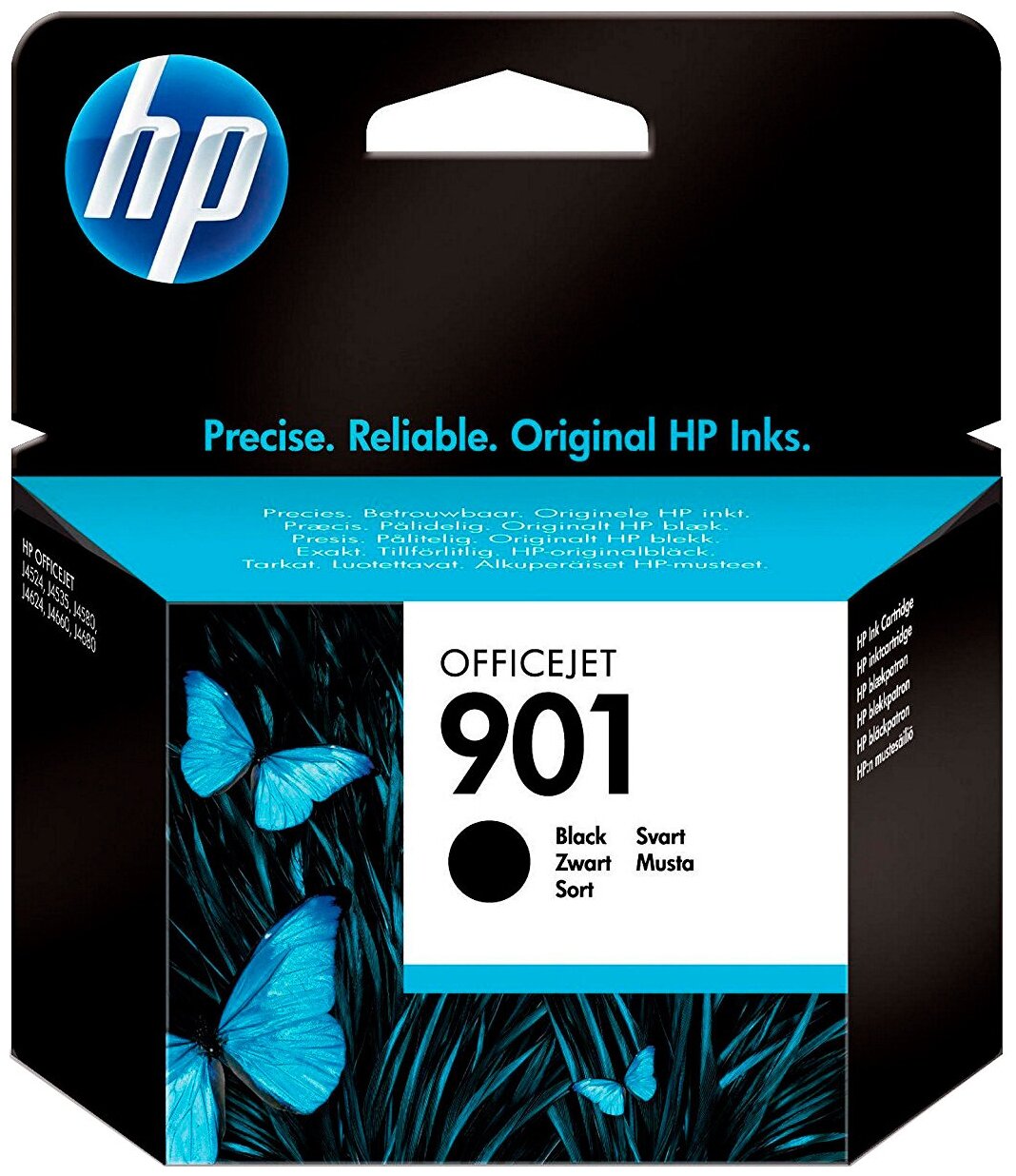 Картридж HP CC653AE, 200, черный